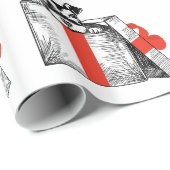 Schnauzer Wrapping paper Cadeaupapier (Rol Hoek)