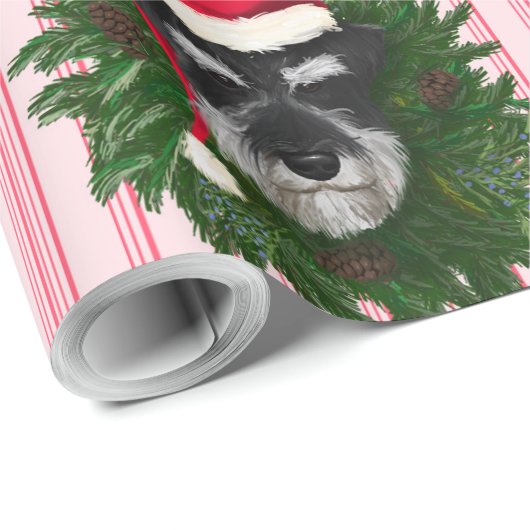 Schnauzer Wrapping Paper Cadeaupapier (Rol Hoek)