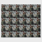 Schnauzer Wrapping Paper Cadeaupapier (Vlak)