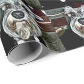 Schnauzer Wrapping Paper Cadeaupapier (Rol Hoek)