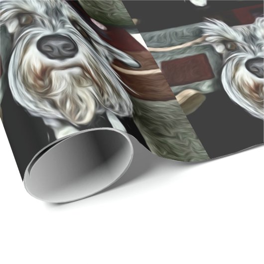 Schnauzer Wrapping Paper Cadeaupapier (Rol Hoek)