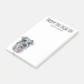 Schnauzerliefhebber Post-it® Notes (Schuin)
