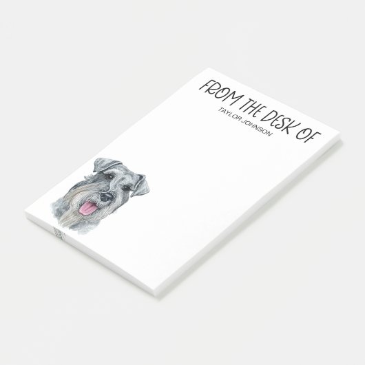 Schnauzerliefhebber Post-it® Notes (Schuin)