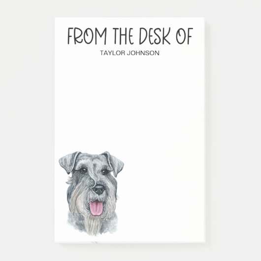 Schnauzerliefhebber Post-it® Notes (Voorkant)