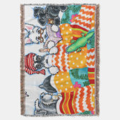 Schnauzers en nossen deken (Voorkant Verticaal)