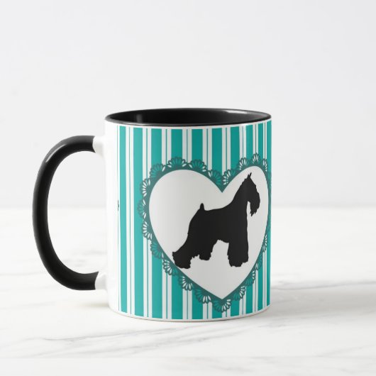 Schnauzers Mok (Links)