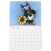 Schnauzers off-Leash Art™ Vol 1 Kalender (Mar 2026)