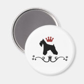 Schnauzers Regel Magneet (Voorkant / Achterkant)