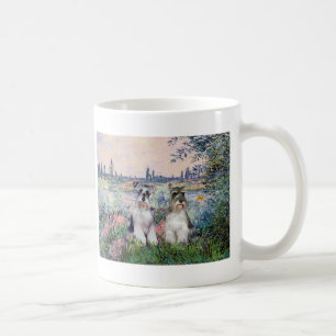 Schnauzers (twee) - Aan de Seine Koffiemok