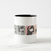 Schnauzers Tweekleurige Koffiemok (Center)