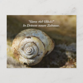 Schneckenhaus Briefkaart