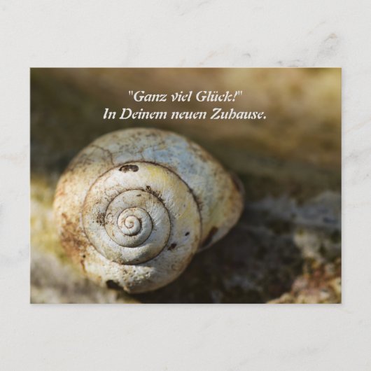 Schneckenhaus Briefkaart (Voorkant)