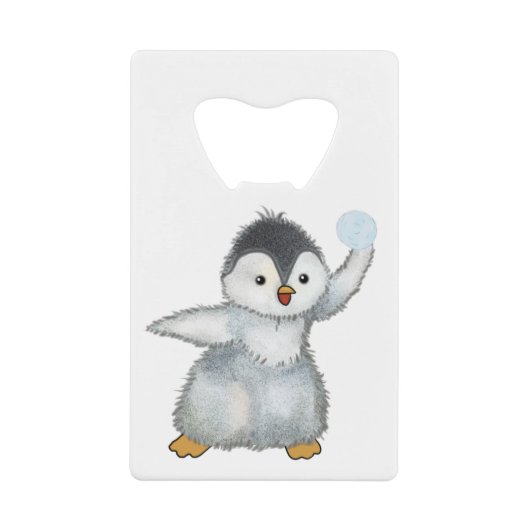 Schneeballschlacht  creditkaart flessenopener (Voorkant)