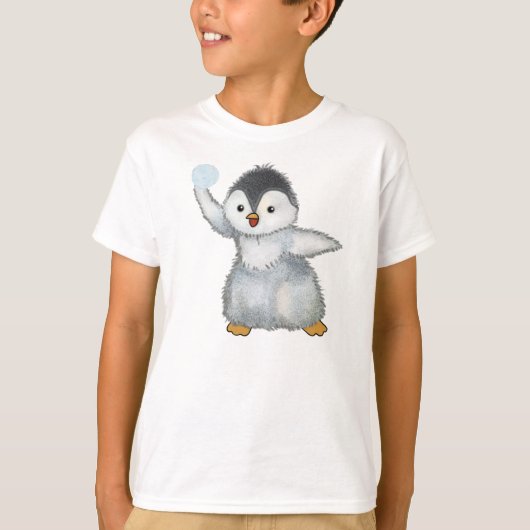 Schneeballschlacht T-shirt (Voorkant)