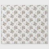 Schneebeeren Cadeaupapier (Vlak)