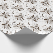 Schneebeeren Cadeaupapier (Hoek)