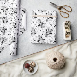 Schneebeeren Cadeaupapier