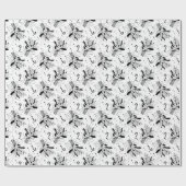 Schneebeeren Cadeaupapier (Vlak)