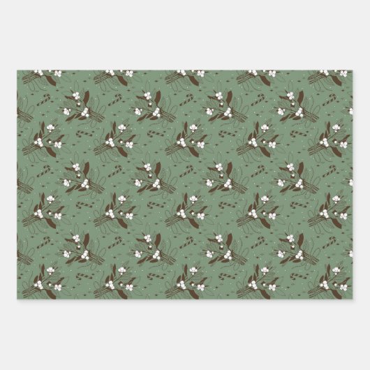 Schneebeeren Inpakpapier Vel (Voorkant 3)