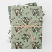 Schneebeeren Inpakpapier Vel (In situ)