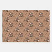 Schneebeeren Inpakpapier Vel (Voorkant 3)