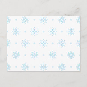 Schneeflocke Briefkaart