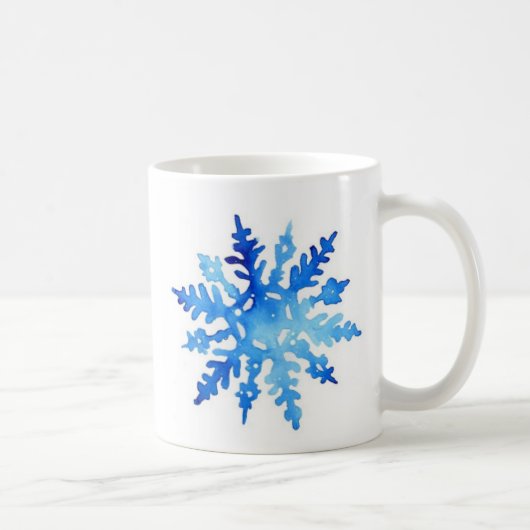 Schneeflocke Tasse Koffiemok (Rechts)