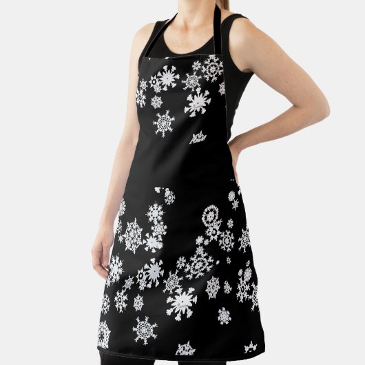 Schneeflocken Schort (Insitu)