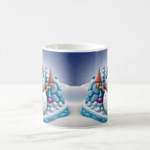 Schneemann in Winterlandschaft -  Magische Mok (Center)