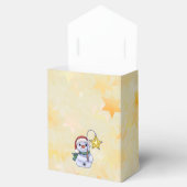 Schneemann mit Stern Bedankdoosjes (Geopend)