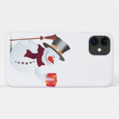 Schneemann / Snowman voor Kerstmis / X-mas Case-Mate iPhone Case (Achterkant (horizontaal))