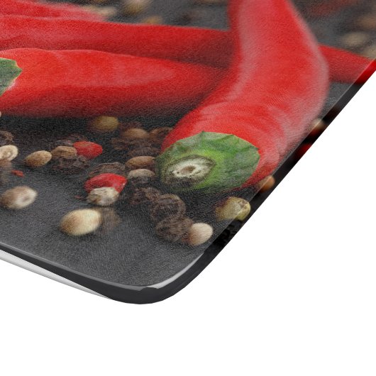 Schneidebrett mit Peperoni Snijplank (Hoek)