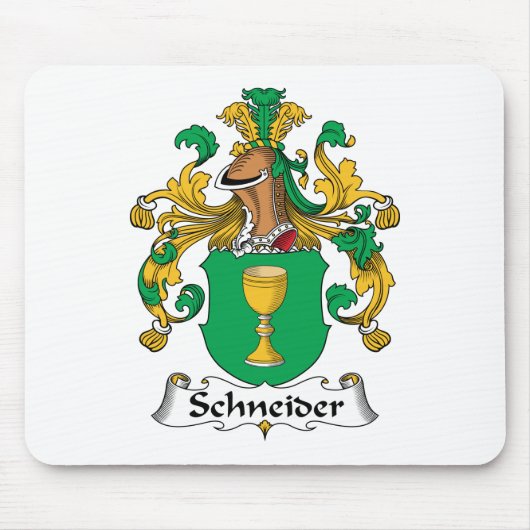 Schneider Family Crest Muismat (Voorkant)