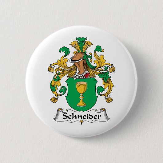 Schneider Family Crest Ronde Button 5,7 Cm (Voorkant)