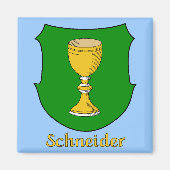 Schneider Family Shield-magneet Magneet (Voorkant)