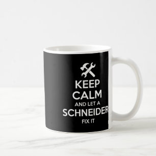 Schneider Funny Achternaam Verjaardag Family Tree Koffiemok