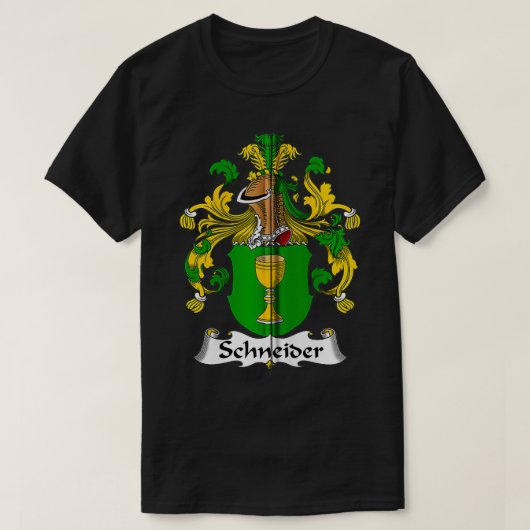 Schneider wapenstilstand Crest Zip T-shirt (Design voorkant)