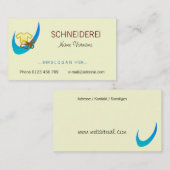 schneiderei visitekaartje (Voorkant / Achterkant)