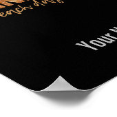 Schnitzel Elke dag Funny Cutlet Escalope Design Poster (Hoek)