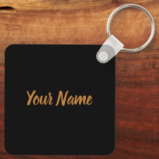 Schnitzel Elke dag Funny Cutlet Escalope Design Sleutelhanger (Achterkant)