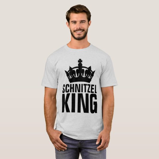 SCHNITZEL KING T-SHIRTS (Voorkant volledig)