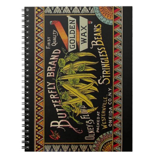 Schnitzelboon Label Groente Land Notitieboek (Voorkant)