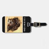 Schnole Dog Bagagelabel (Voorkant horizontaal)