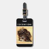 Schnole Dog Bagagelabel (Voorkant verticaal)