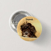 Schnole Dog Button (Voorkant /achterkant)