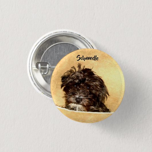 Schnole Dog Button (Voorkant /achterkant)