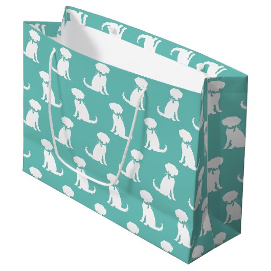 Schnole Dog Puppy Groot Cadeauzakje (Voorkant Gekanteld)