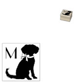 Schnole Dog Puppy Rubberstempel (Gestempeld)