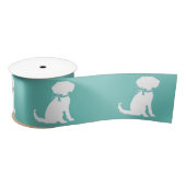 Schnole Dog Puppy Satijnen Lint (Spoel)