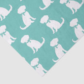 Schnole Dog Puppy Tissuepapier (Detail)